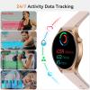 Smart Watch for Women, Answer/Make Call, 1.32'' AMOLED Ultra-Clear Screen Fitness Tracker with Heart Rate/Sleep/SpO2 Monitor, Smartwatch for iPhone/Samsung/Android, 110+ Sport Modes, 3ATM Waterproof view 3