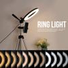 XHTLLO 5.7 Inch Adjustable Annulus Light with Tripod Mobile Phunique Stand Holder, Fill Light for Photography, Video Recording, and Live Streaming view 3