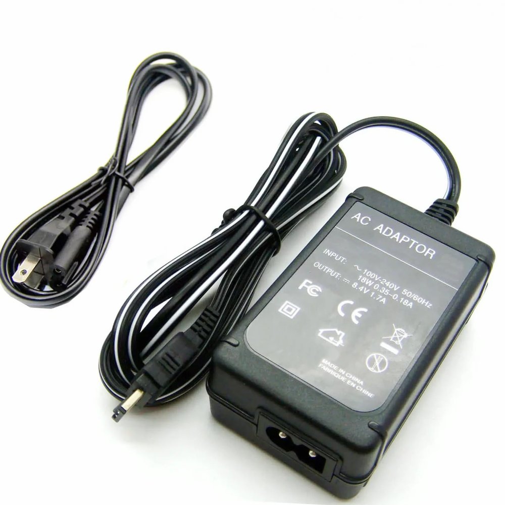 Onerbl AC-DC Adapter Replacement for HandyCam HDR-CX560V, HDR-CX700V, HDR-XR106E, HDR-XR500, HDR-XR500E, HDR-XR520, HDR-XR520E Camcorder Power Supply Adapter Cord Cable