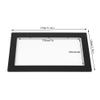 Klanata Car Stereo Frame Kit, High Strength Plastic 7-Inch and 2-DIN Fascia Dash Mount Trim for 178 x 102mm view 2