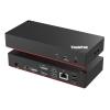 Thinkpad 40AY0090 Universal Hybrid USB-C with USB-A Docking Station for Lenovo Laptop, 3 External Displays, Comes with ITSPWR HDMI 4K Cable + DP Cable+ Cleaning Cloth view 1