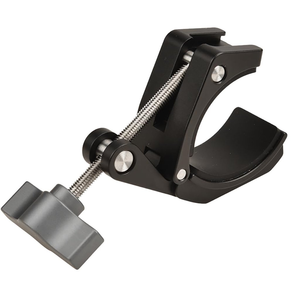 NovelGoal Super Clamp with 40mm Arca Type Quick Plate for DSLR Camera Gimbal Magic Arm Umbrellas Cross Bars Stand Tripod Video Accessories Photography Power Round Tube Clamp