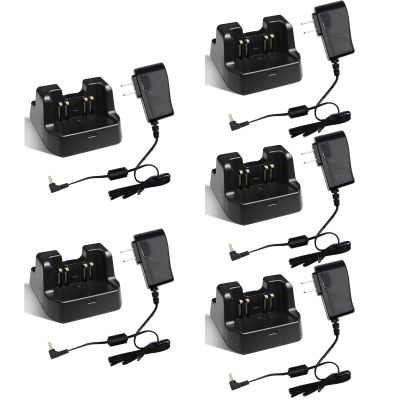 5-Pack for Yaesu FT-60R Charger CD-47 for Yaesu Vertex FNB-V106 FT60R FT-60 FT60 VX-231 VX-160 VX-150 VX-180 VXA-220 FT-270R HX270 HX270S HX370S Charger
