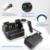 5-Pack for Yaesu FT-60R Charger CD-47 for Yaesu Vertex FNB-V106 FT60R FT-60 FT60 VX-231 VX-160 VX-150 VX-180 VXA-220 FT-270R HX270 HX270S HX370S Charger view 3