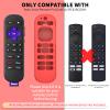 Roku Voice Remote Pro Case, 2-Pack - Anti-Slip, Shockproof, Glow-in-the-Dark Lanyard view 2