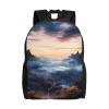 Backpack Travel Laptop Backpack For Men Women Fairy Mist Casual Daypack Adjustable Lightweight Computer Bag view 1