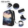 Backpack Travel Laptop Backpack For Men Women Fairy Mist Casual Daypack Adjustable Lightweight Computer Bag view 3