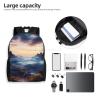 Backpack Travel Laptop Backpack For Men Women Fairy Mist Casual Daypack Adjustable Lightweight Computer Bag view 4