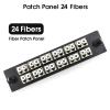 Duogalia 12 Duplex LC/MM Fiber Patch Panel with Duplex Multimode Gray LC Adapters, 24 Fiber Ports(2-Pack) view 3