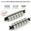 Duogalia 12 Duplex LC/MM Fiber Patch Panel with Duplex Multimode Gray LC Adapters, 24 Fiber Ports(2-Pack) view 4