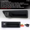 1280 * 720 Pixels Car Backup Camera Replacement for VW Bora Variant Kombi Golf IV 4 MK4 Variant Kombi Touareg Passat Variant Kombi B5 3B6 Porsche Cayenne 9PA 955 Parking Reverse Vehicle Camera view 4