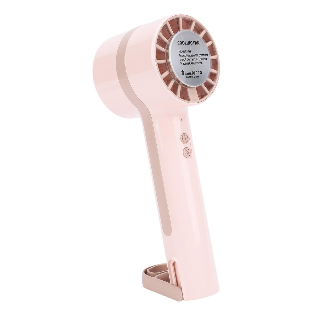 Haofy Portable Handheld Fan, Fast Cooling USB Rechargeable Mini Cold Compress Fan Quiet Small Fan for Home Office Outdoor with Built in Ice Compress Sheet ()