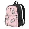 Juiimr Cute Lemurs Pattern Laptop Backpacks for Men Women Business Hiking Travel Work view 1