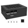 Geekwrom X1100-C1 Metal Case for Raspberry Pi 5 & X1100 2.5" SATA HDD/SSD Shield (Not Include Raspberry Pi 5 and X1100) view 1