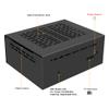 Geekwrom X1100-C1 Metal Case for Raspberry Pi 5 & X1100 2.5" SATA HDD/SSD Shield (Not Include Raspberry Pi 5 and X1100) view 3