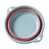NOENNULL Foldable Washbasin for Travel Portable Wash Basin Household Plastic Wash Dish Tub Multi Functional Round Washing Up Bowl for Washing Vegetables, Dishwashing (M Size), NOENNULL31m6cvpgdu-12 view 1