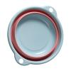 NOENNULL Foldable Washbasin for Travel Portable Wash Basin Household Plastic Wash Dish Tub Multi Functional Round Washing Up Bowl for Washing Vegetables, Dishwashing (M Size), NOENNULL31m6cvpgdu-12 view 2