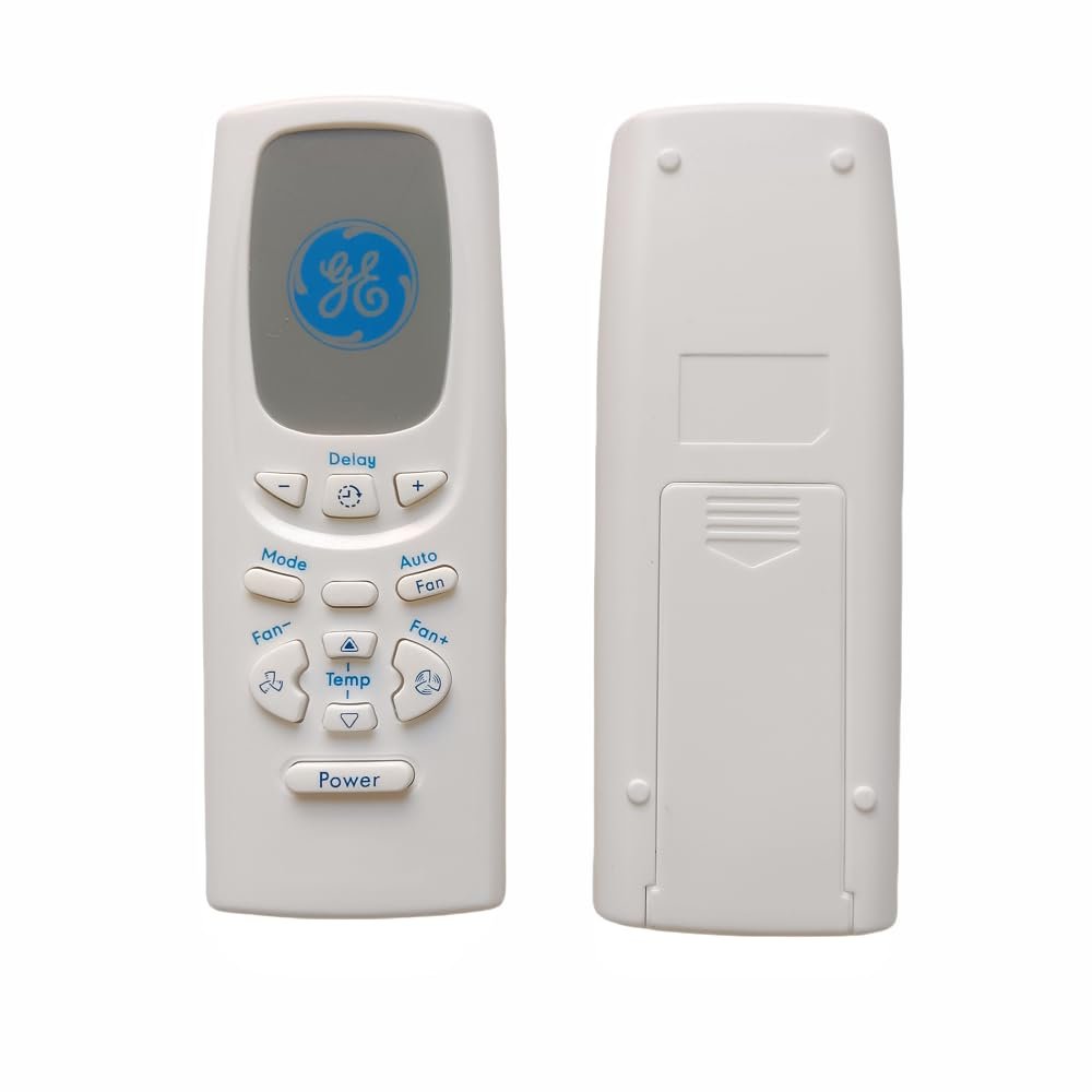 Loakdsa Replacment New Remote Control for GE YK4EB YK4EB1 YK4EB-GE YK4EA WJ26X10220 Y711C-GE AEH18DV AEH18DVL1 AEL05LV AEL05LVW1 AEL06LV AEW12ANW1 Room Air Conditioner
