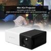 DirectNine Basics Kids Projector, 1080P HD Mini Portable Projection Angle Adjustable LED Projector for Home Theater, Large Screen, US Plug, Suitable for Children, Genericmo8p2dax5v view 2
