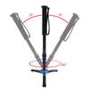 Extendable Camera Monopod with Detachable and Foldable Stand Heavy Load Telescopic Aluminium Alloy Ultra Monopod Tripod view 2
