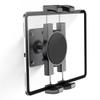TeQable Tablet Wall Mount, 360 Rotating iPad Wall Mount Holder, Compatible with 4.7"-12.9" Tablets Including Phones, iPad Pro/Mini/Air, Samsung, Kindle, Galaxy Tab - Ideal for Gym, Kitchen, Work Use view 1