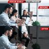 [2 Pack] 15.6 Inch 16:9 & [1 Pack] 14 Inch 16:9 Computer Privacy Screen Filters for Widescreen Monitors - Anti-Glare - Anti-Scratch Protector- Desktop Privacy Screen Bundle view 2