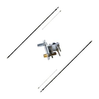 Intellitron Dipole Antenna Kit - includes 3 Items - Dual MA-2006T 6m Ham Sticks with Matching Intellitron AA-1602 Dipole Mounting Bracket, ZIN-DIPOLE-06