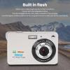Digital Camera, 48MP Point and Shoot Digital Camera with 2.7 Inch TFT LCD Screen, 8X Digital Zoom, Built in Flashlight, for Travel Photograph view 2