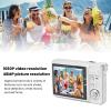 Digital Camera, 48MP Point and Shoot Digital Camera with 2.7 Inch TFT LCD Screen, 8X Digital Zoom, Built in Flashlight, for Travel Photograph view 3