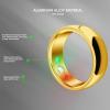 Smart Ring for Men Women, Health Ring with Charger Case, Sleep Tracking, Body Temp & Fitness Monitor, IP68 Work for iOS for Android, Gold (Size22 (US 12 for view 4