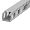 Kable Kontrol Wire Duct Open Slot Cable Raceway - 3 Width x 2 Height - 6.5 feet Long - 1 Pc/Pack  Gray  PVC Wiring Trough Wire Cover Cord Hider for Under Desk Industrial Cable Management view 1