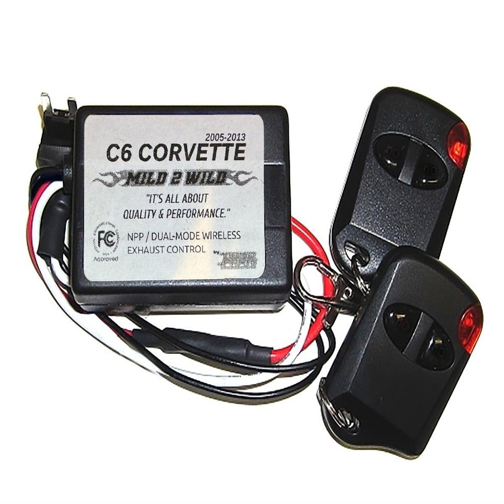 2008-2013 C6 Corvette Exhaust Remote Control  New Mild 2 Wild Version 2