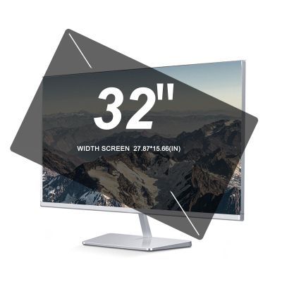 TYLGDSGS [2 Pack 32" Desktop Privacy Screen Protector Filter Computer Privacy Screen.Anti Blue Light/Scratching/Anti Glare/Anti Blue Light. Screen Filter Size(27.87 * 15.66 in).