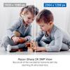 Tapo 2K Indoor Pan/Tilt Wired Security Camera - Works as a Baby Monitor & Pet Camera, Motion Detection, 2-Way Audio, Siren, Night Vision, No-Subscription Local Storage or Optional Cloud, C211 (2-Pack) view 3