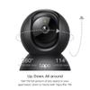 Tapo 2K Indoor Pan/Tilt Wired Security Camera - Works as a Baby Monitor & Pet Camera, Motion Detection, 2-Way Audio, Siren, Night Vision, No-Subscription Local Storage or Optional Cloud, C211 (2-Pack) view 4