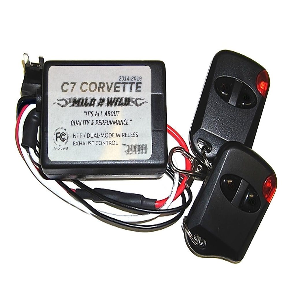 2014-2019 C7 Corvette Exhaust Remote Control  New Mild 2 Wild Version 2