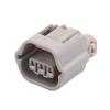DLAHPJPT Automotive Electrical connectors 1 Set 3 Pin Automobile Wa/*TER*/Proof Connector MG641295-4 Auto Female Electric Wiring Cable Pl*/UG 7283-8732-40(5 Sets) view 1