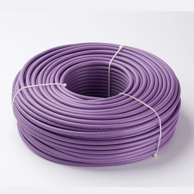 Suitable for 6XV1830-0EH10 Twin Profibus-DP bus cable RS485 communication cable Purple Length (200m)