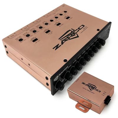Zapco ASP-Q2 7-Band Parameter EQ/Crossovers