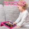 BILLISGOVA for iPad Pro 13 inch Case 2024, Shockproof Kids iPad 13 Pro Case, Protective Cover for iPad Pro 13 M4 with Pencil Holder, Anti-Slip Handle Stand, Rose Red view 3