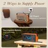 PRUNUS J-120 Radio Portable AM FM, Gifts for Mom Father, Plug in Wall view 2
