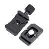 Quick Release Plate, Camera Quick Release Plate with 1/4in Screw 7.6x3x2cm Aluminium Alloy Mini Level Quick Release Plate for Cameras and Tripods view 2