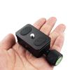 Quick Release Plate, Camera Quick Release Plate with 1/4in Screw 7.6x3x2cm Aluminium Alloy Mini Level Quick Release Plate for Cameras and Tripods view 3