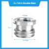 DirectNine Basics Camera Mount Screw, 1/4 to 3/8 Tripod Screw Adapter Male Female Converter Threaded Adapter 20pcs 1/4 Inch 3/8 Inch 3/8 Converter Screw Screws Accessory, Genericqmtpk7cf1e view 4