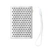 XinGeeek Silicone Carrying Case for Samsung T9 External SSD Portable Storage Case Soft Protective Sleeve Travel Pouch Storage Bag Hard Drive Organizer Silicone Protective Case Cover (White) view 1