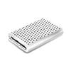 XinGeeek Silicone Carrying Case for Samsung T9 External SSD Portable Storage Case Soft Protective Sleeve Travel Pouch Storage Bag Hard Drive Organizer Silicone Protective Case Cover (White) view 2