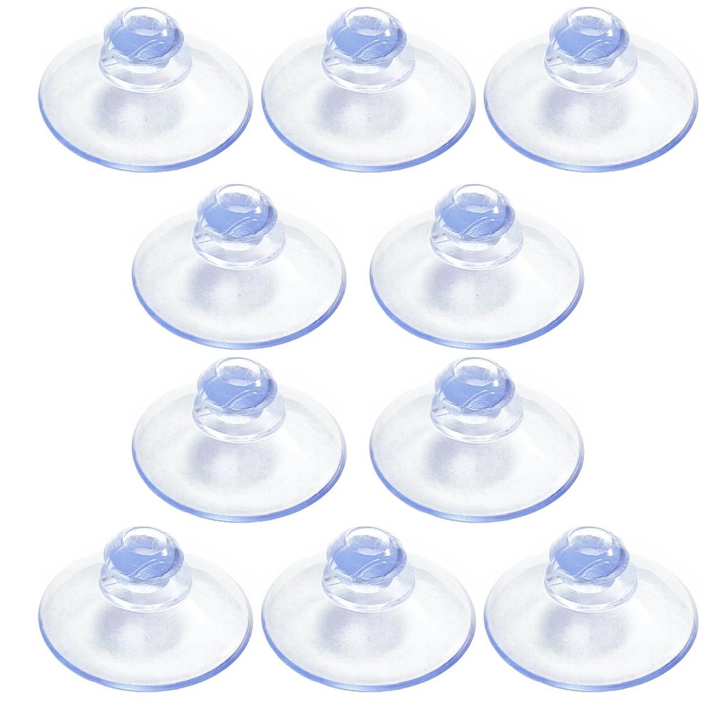 SYGGDERS 10 Pcs Radar Detectors Mount Suction Cups, Compatible with AutoBoxClub Mount Clear Cobra Escort and Beltronics Radar Detector Mount.