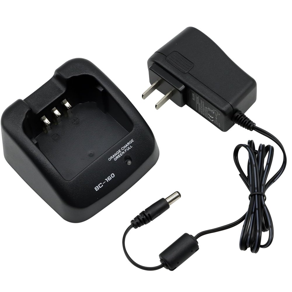 BC-160 Rapid Charger BP-232 for ICOM IC-A14 IC-F14 IC-F24 IC-F33GS IC-F33GT IC-F3011 IC-F4011 IC-F3161 IC-F4161 Radi Charger BP-232N BP-232H (NOT Fit IC-A16)