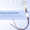 Akozon Mr HW06A LED Automatic Infrared Motion Sensor Control Switch, 1-40W, Compact Design Innovative with Auto Detection Function (MR-HW06A 35mm Long, 25mm Diameter) view 2