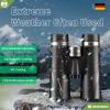 BRESSER 10x50 Binoculars for Adults High Powered with HD Optical System, FMC Green Film BAK4 Prism, Non-Slip Grip, Waterproof, Fogproof, Shockproof for for Hunting Bird Watching Travel Football Games view 3